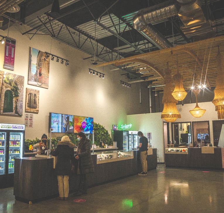 inside of Maple Ridge Cheeky's