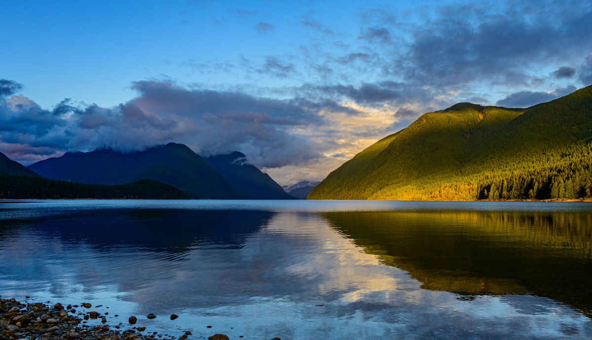 Alouette Lake reflection 