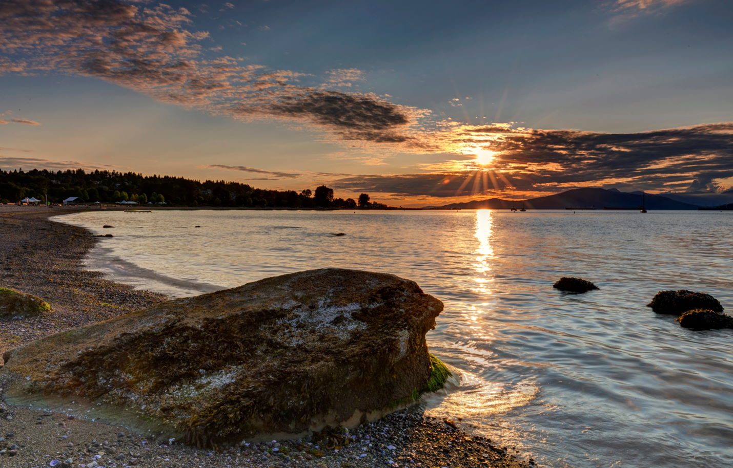 Jericho Beach sunset