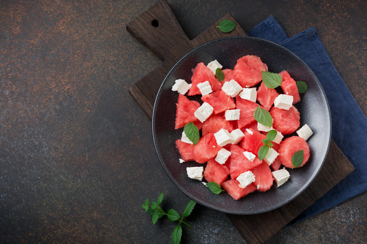 Watermelon & Mint Salad