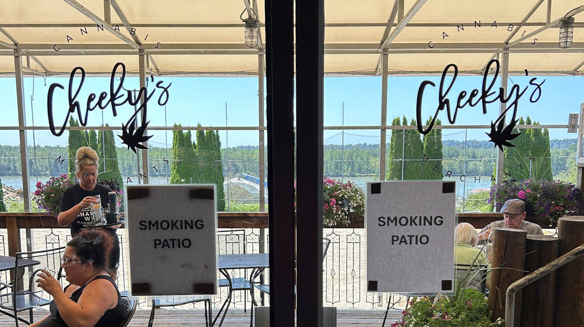 Mission Springs cannabis friendly patio
