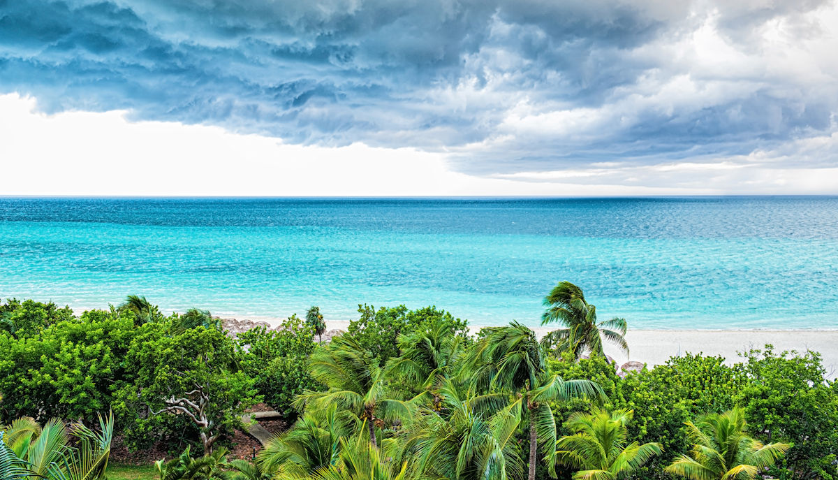blue waters in Jamaica