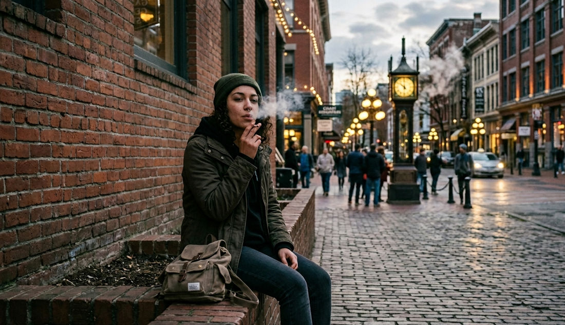 smoking cannabis in Vancouver